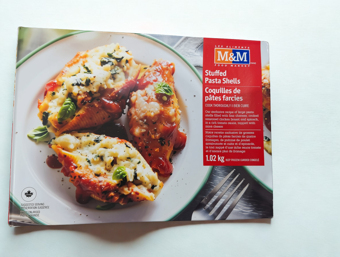 Stuffed Pasta Shells 1.02kg