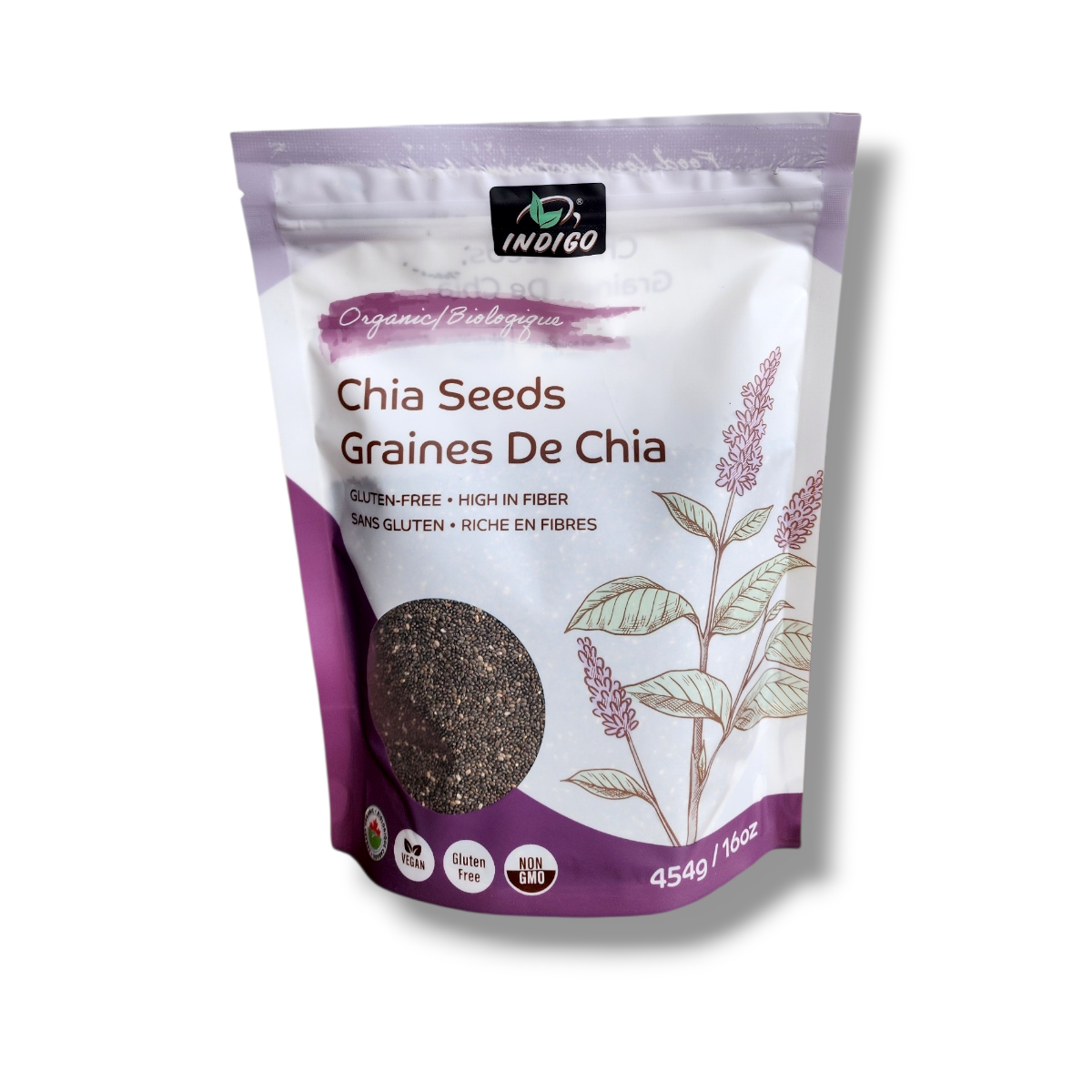 Indigo Organic Chia Seeds (454g)
