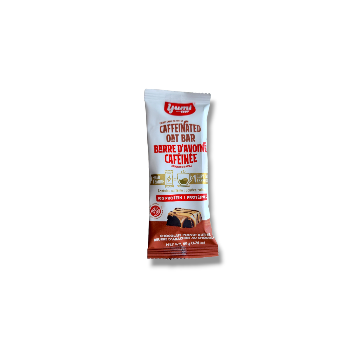 Yumi Energy Oat Bar Chocolate Peanut Butter (50g)