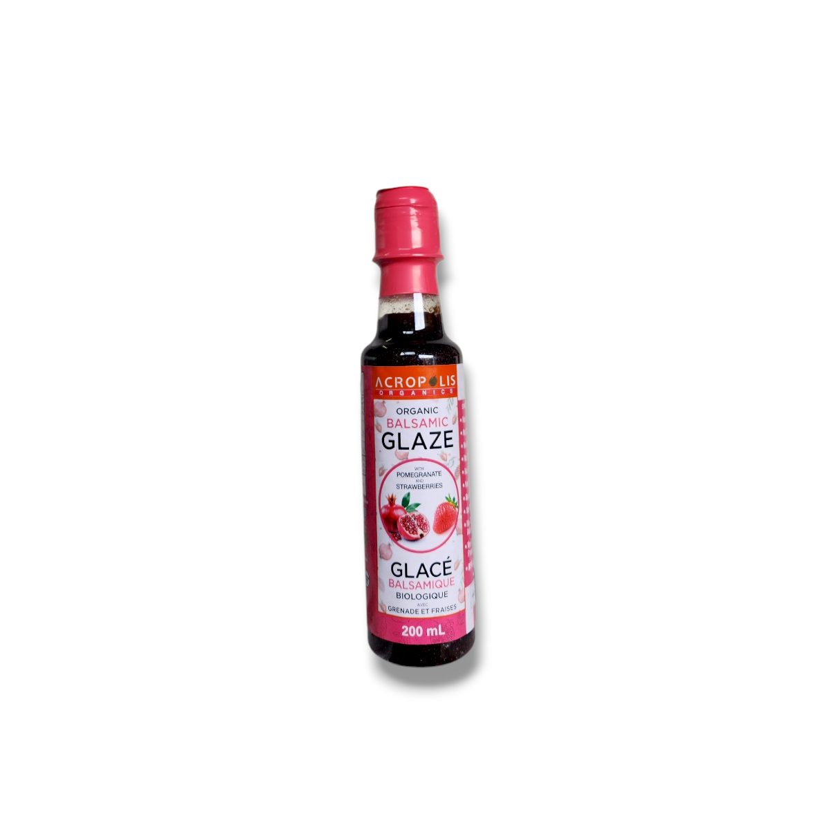 Acropolis Organic Balsamic Glaze With Pomegranate & Strawberries (200mL)