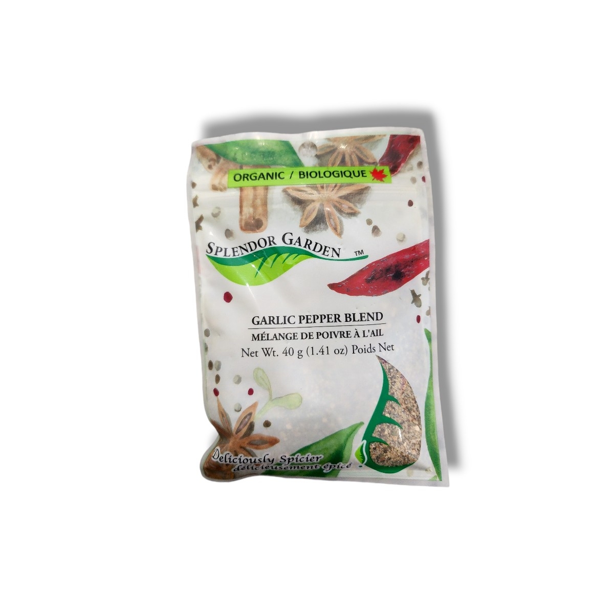 Splendor Garden Garlic Pepper Blend (40g)