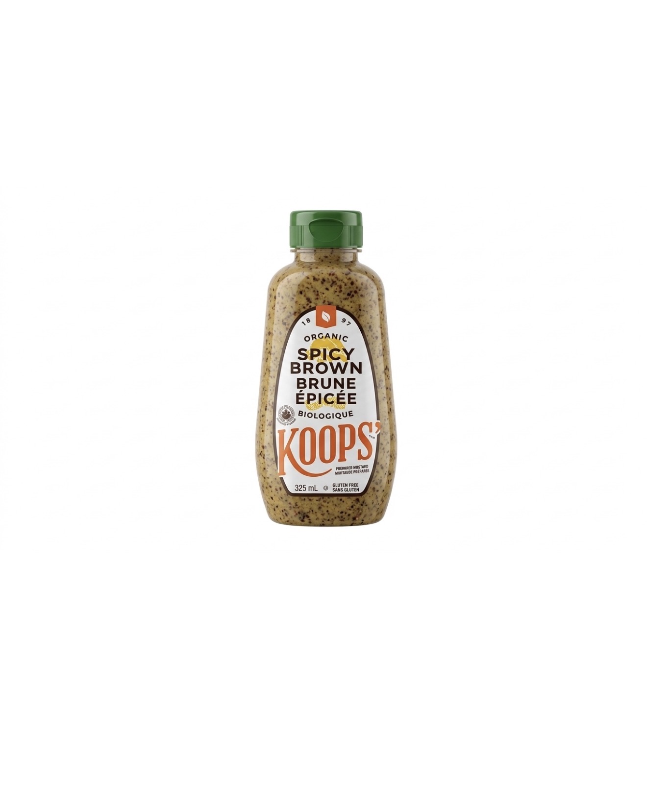 Koops Spicy Brown Mustard (323mL)