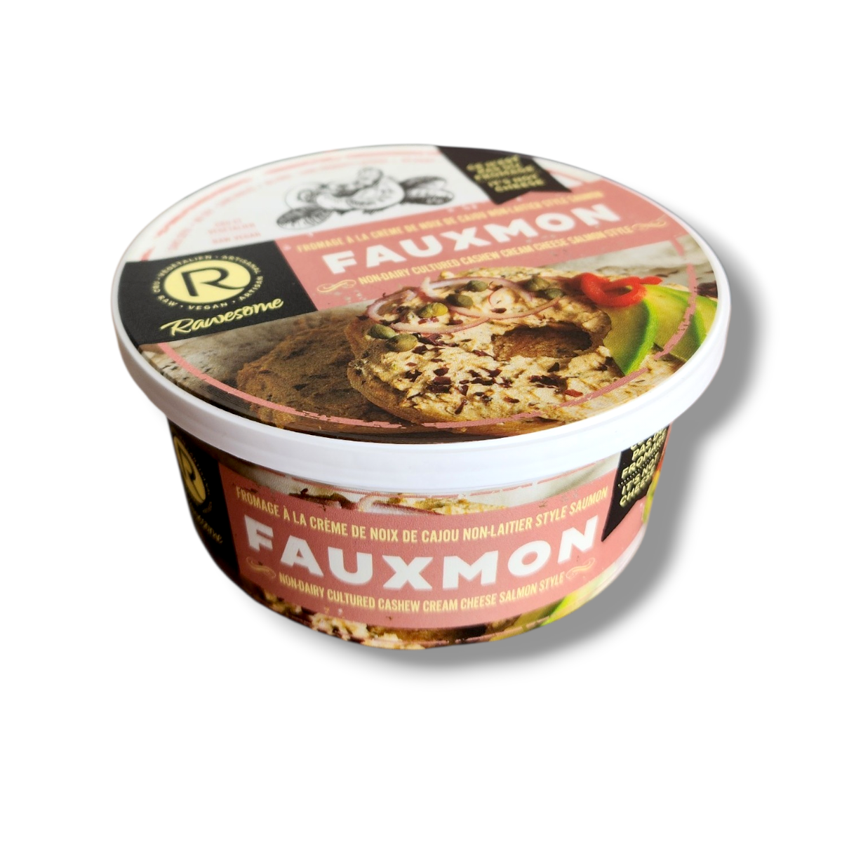 Rawesome Original Cashew Cream Cheese Salmon Style (227g)