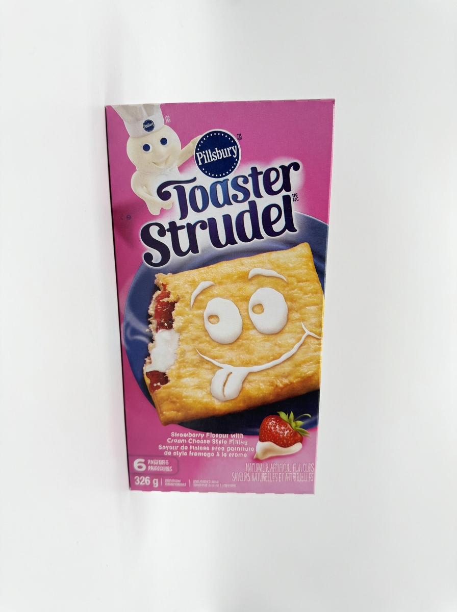 Toaster Strudel Strawberry With Cream Cheese Filling (326g)