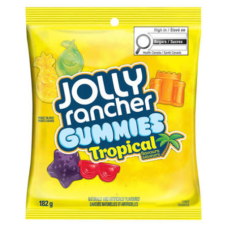 Jolly Rancher Gummies Tropical Flavor
