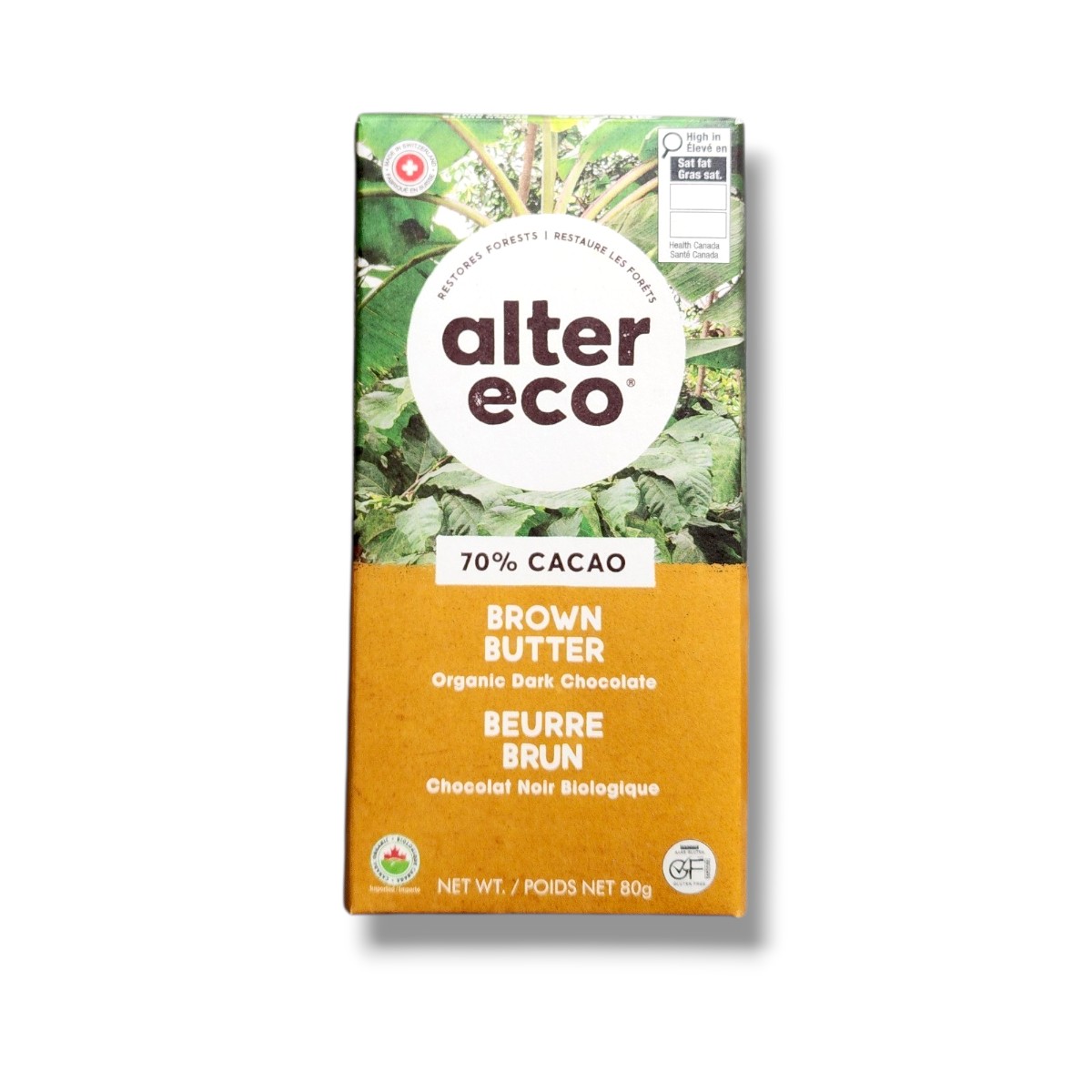 Alter Eco Brown Butter Dark Chocolate (80g)