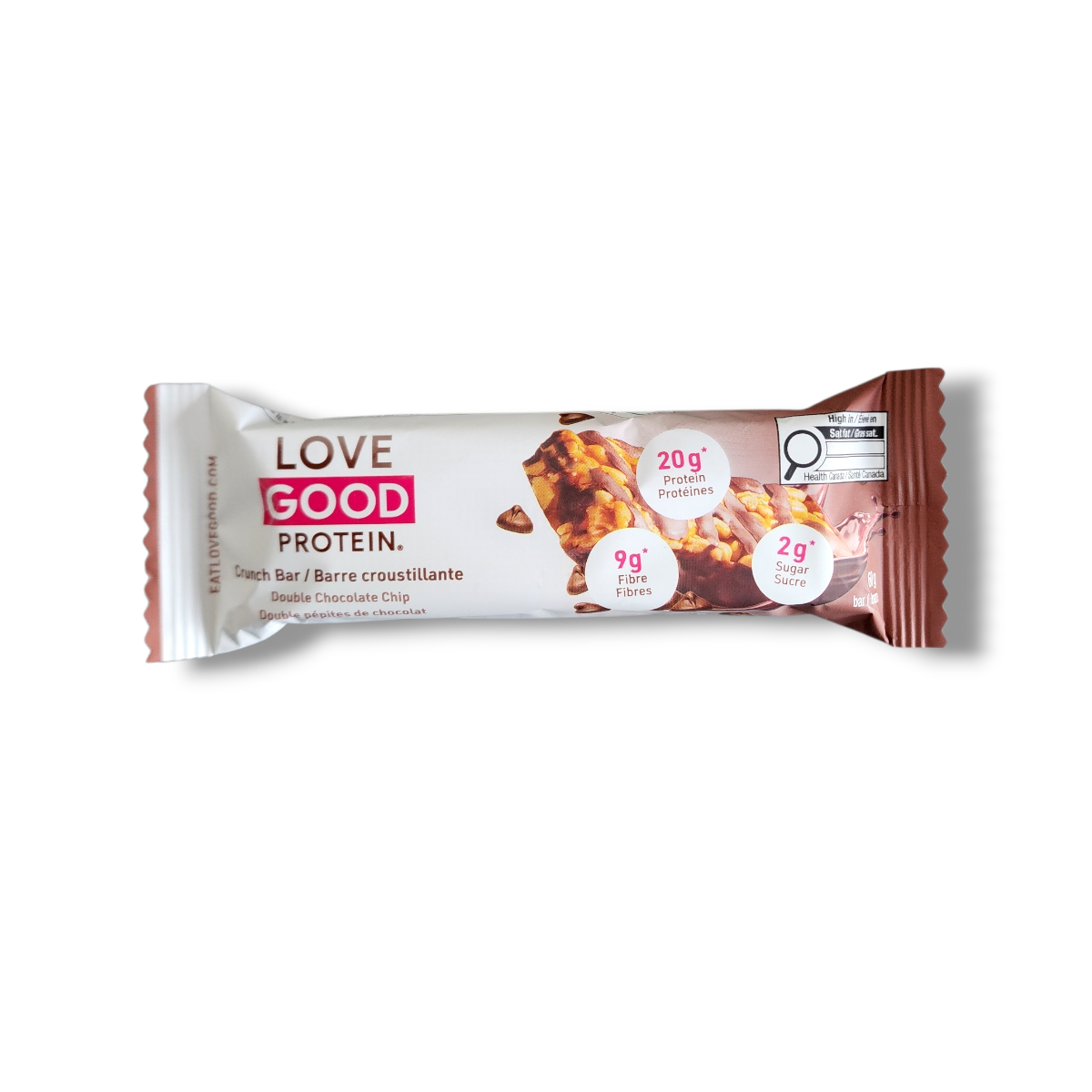 Love Good Protein Crunch Bar Double Chocolate Chip (60g)