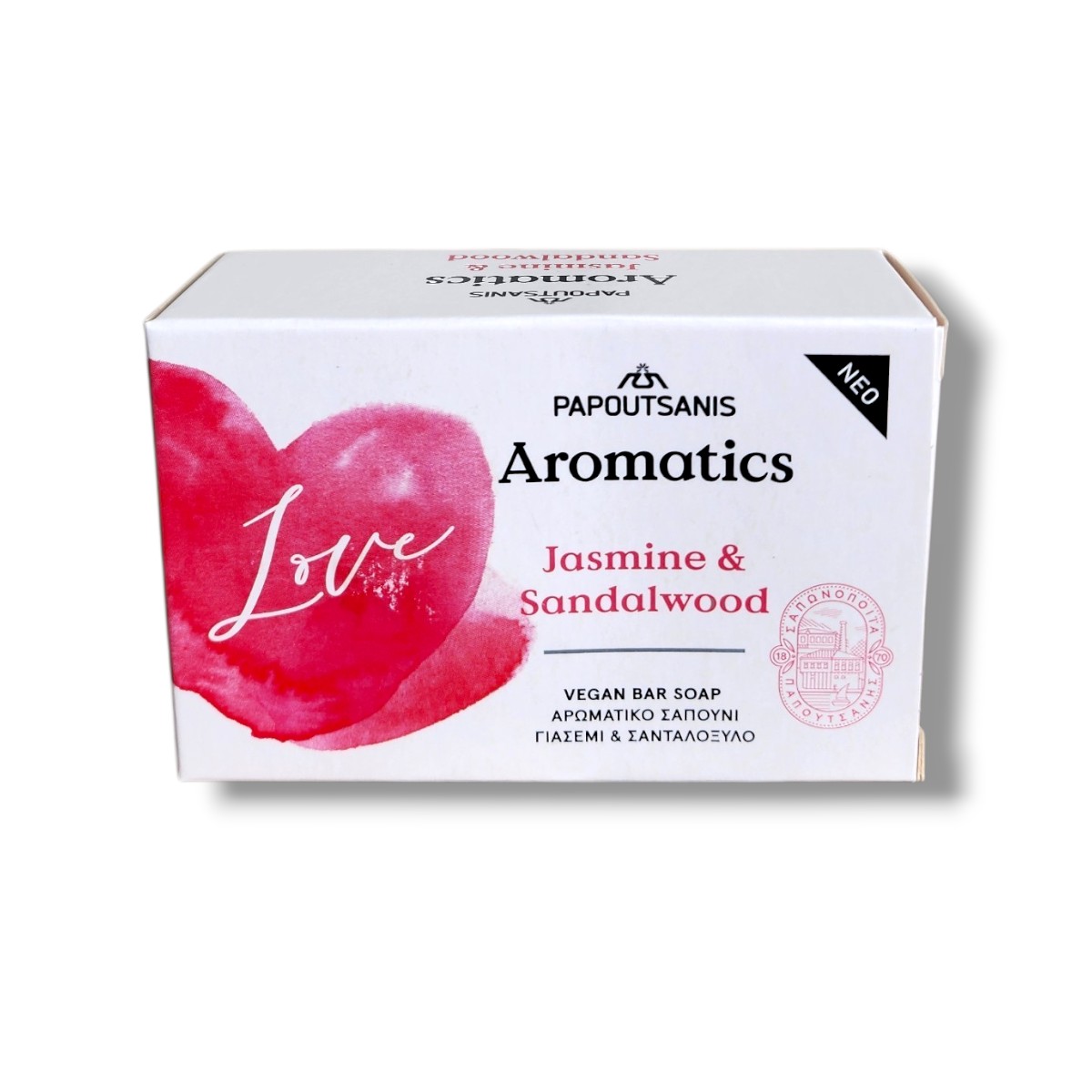 Aromatic Soap LOVE Jasmine/Sandalwood (125g) 