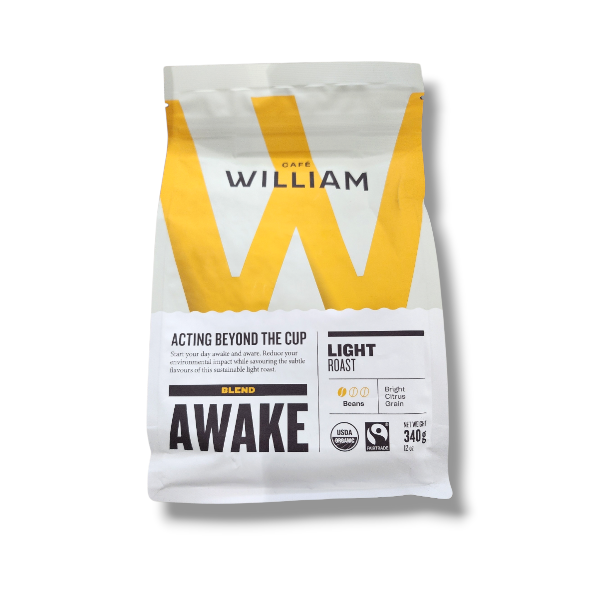 William Cafe Light Roast Beans (340g)