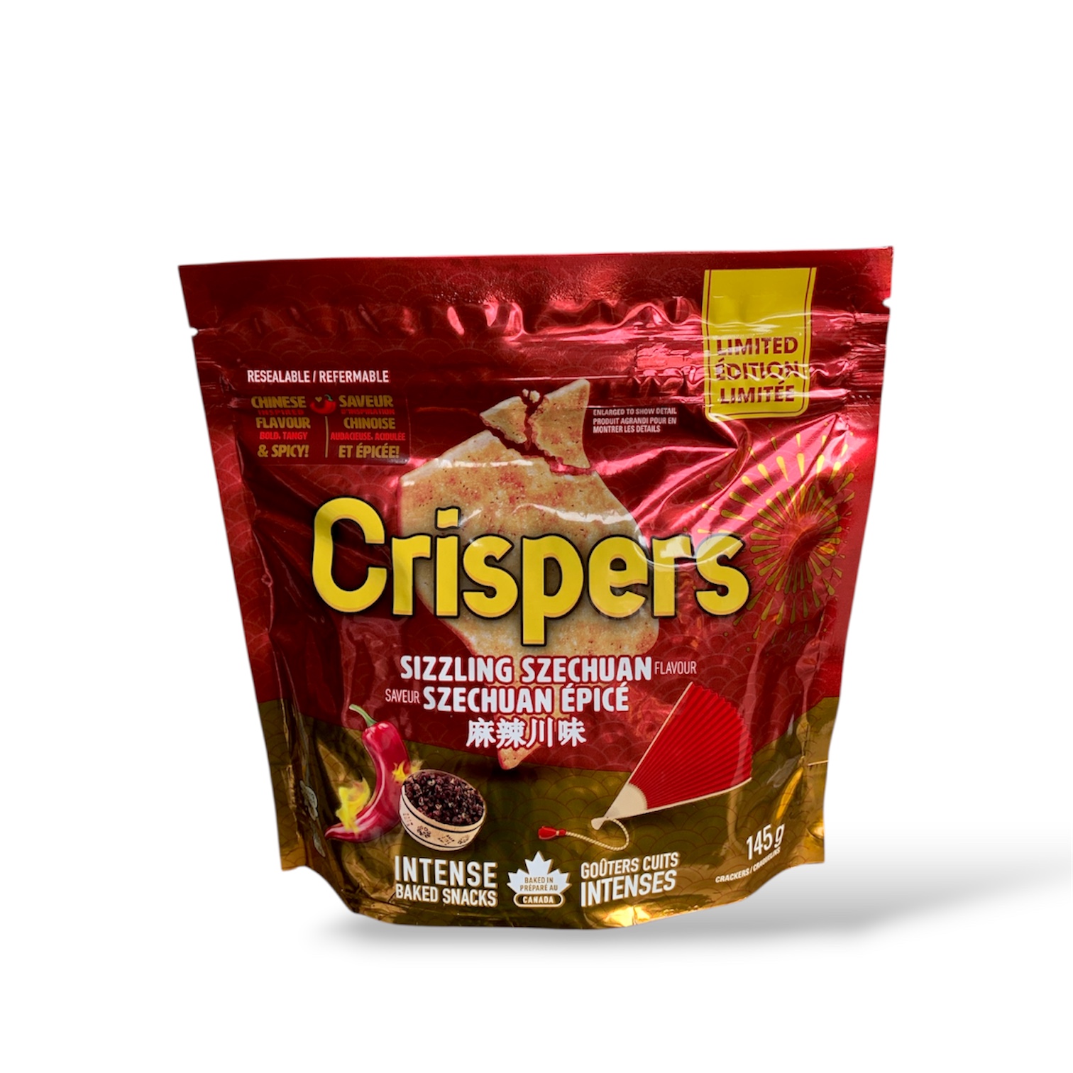 Crispers Sizzling Sxechuan Chips (145g)