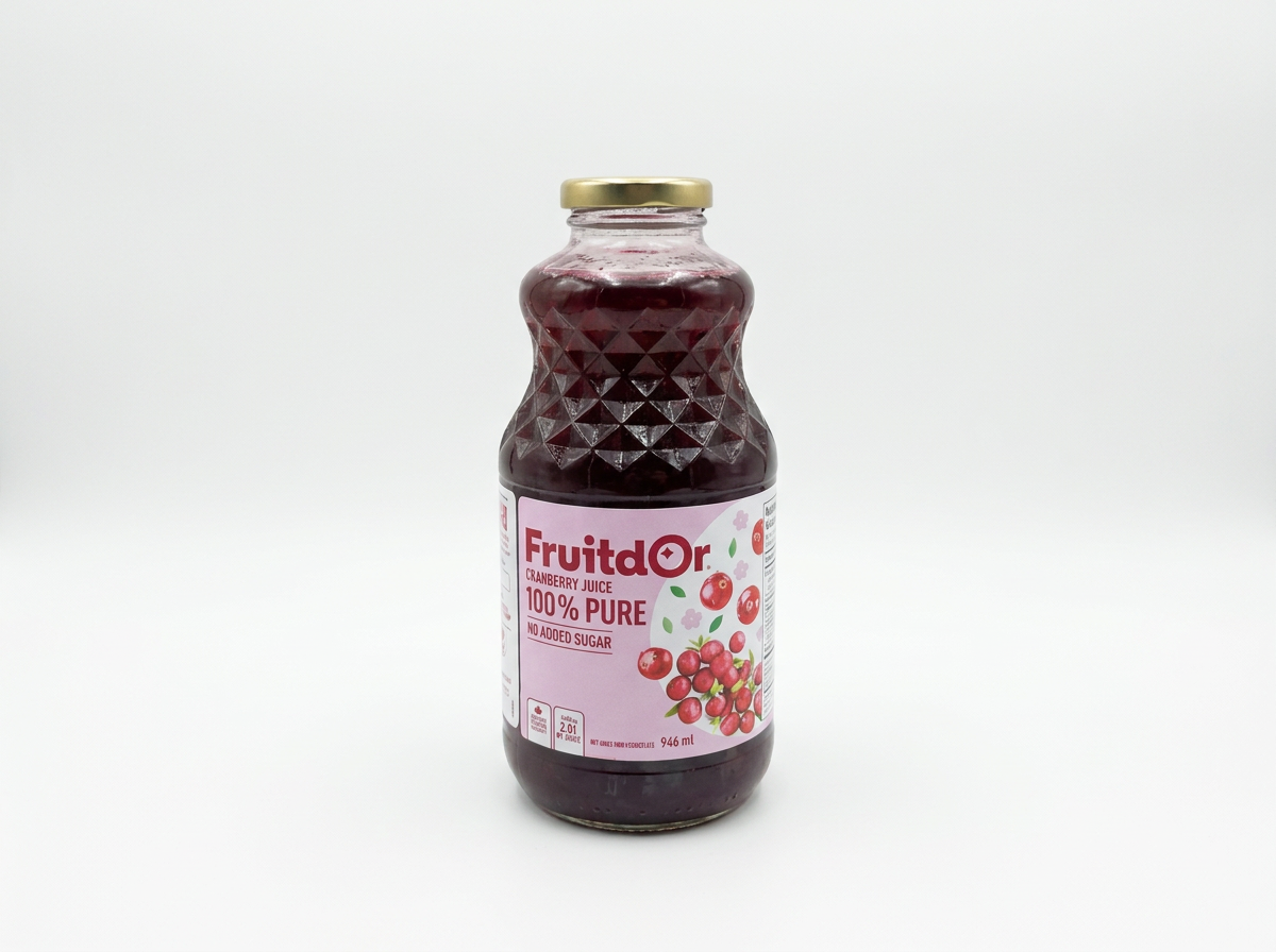 Fruitdor Cranberry Juice 100%Pure  (946mL)