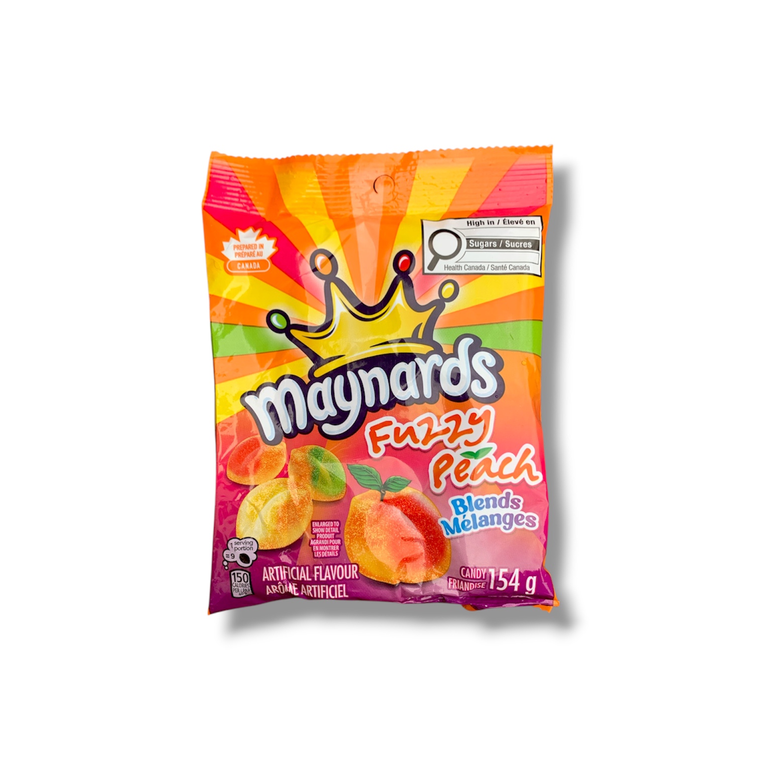 Maynards Fuzzy Peach Blends (154g)