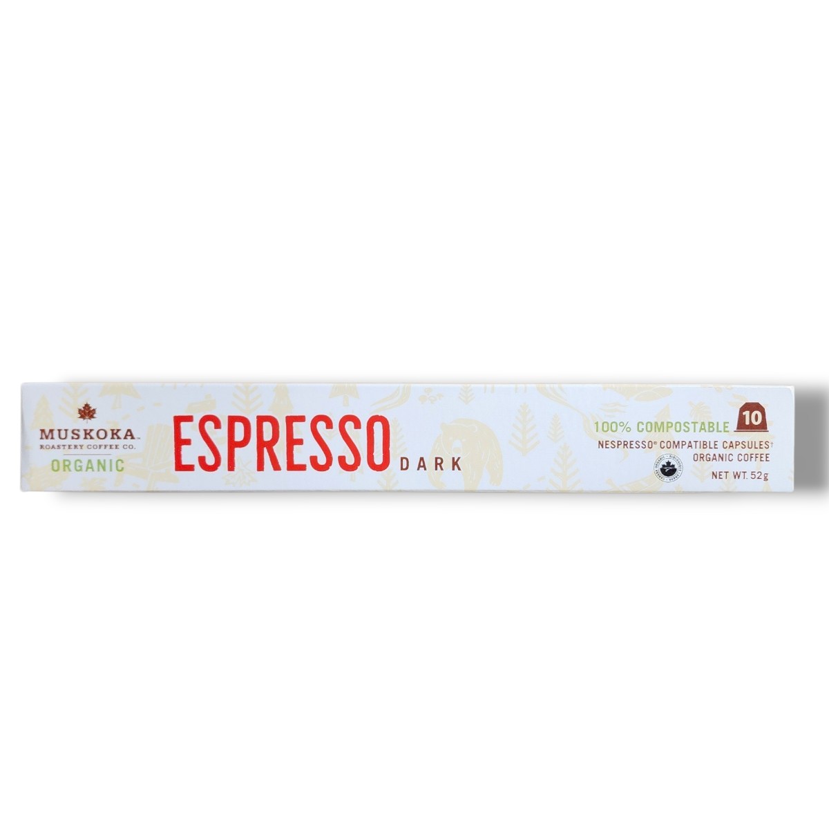 Muskoka Organic Espresso Dark (10capsules)