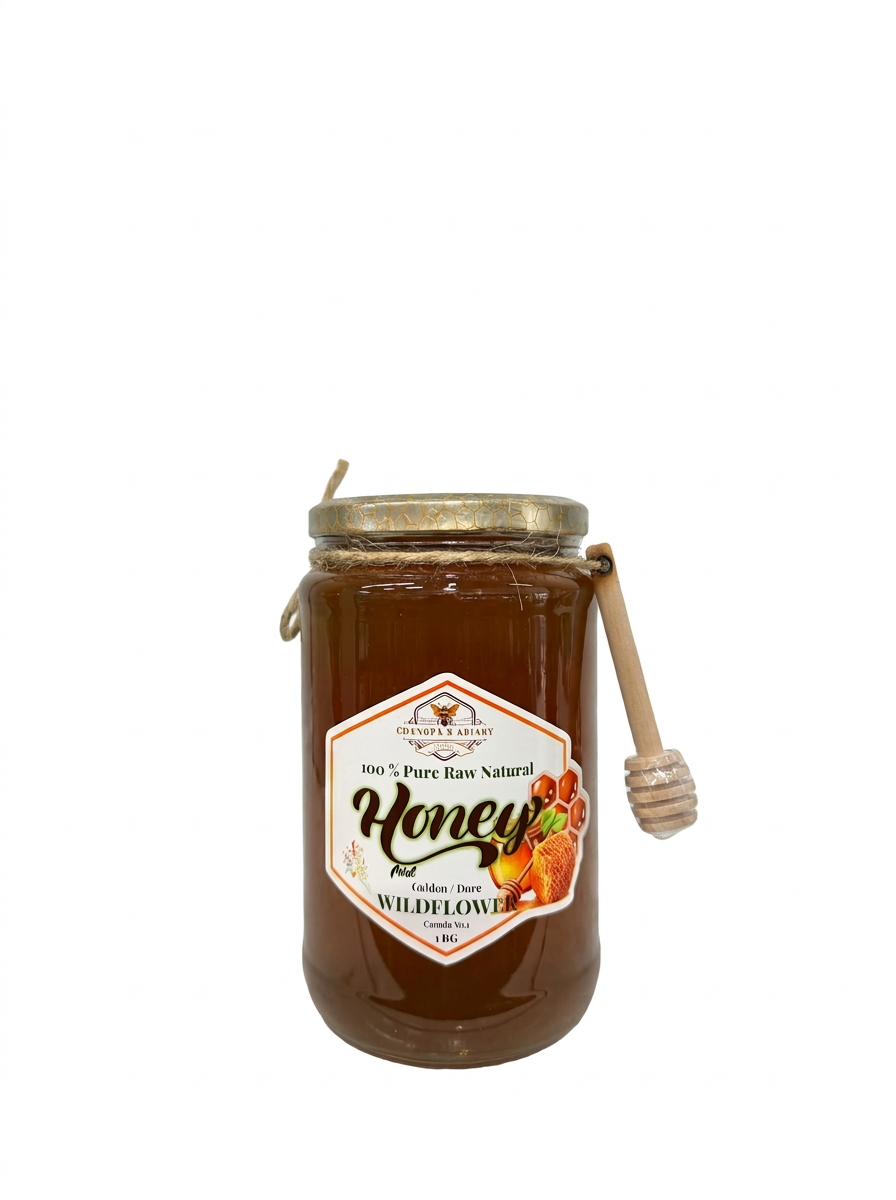 Grandpa's Apiary Raw Honey Okanagan Wildflower (1kg)