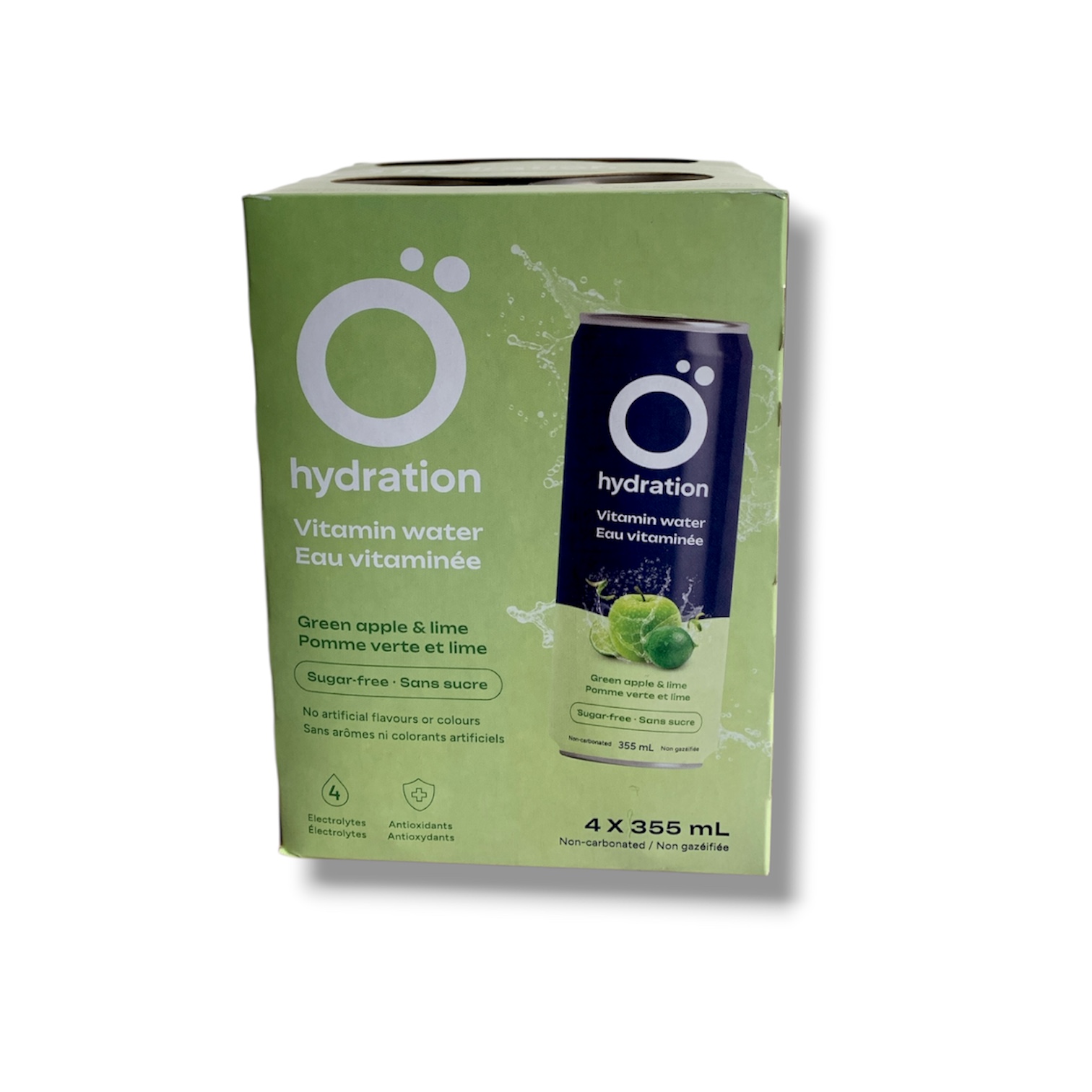 Ö Hydration Vitamin Water Green Apple & Lime (4x355mL)