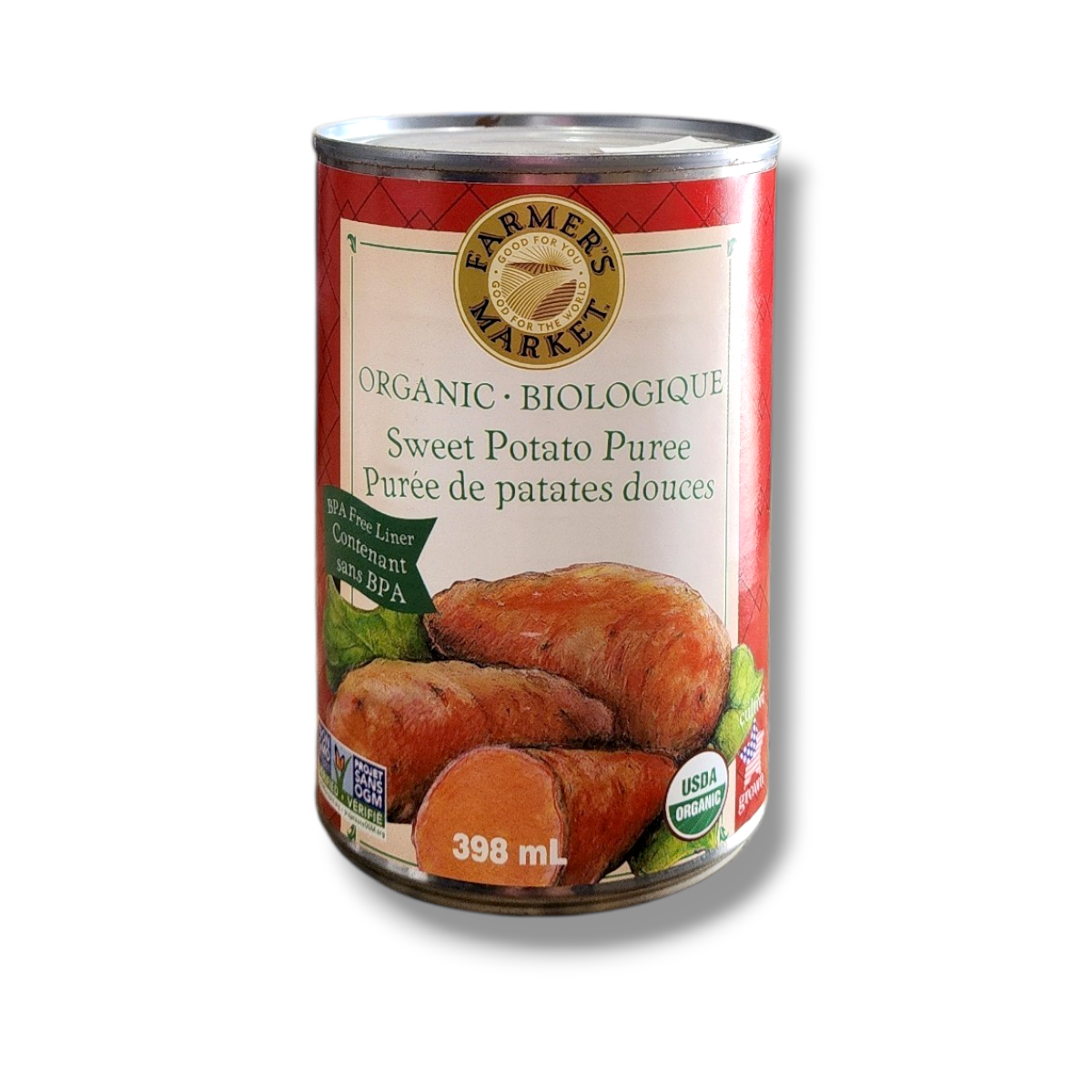 Farmer's Market Organic Sweet Potato Puree (398mL)