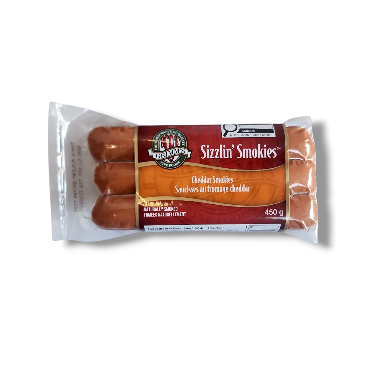 Grimm’s Cheddar Smokies (450g)