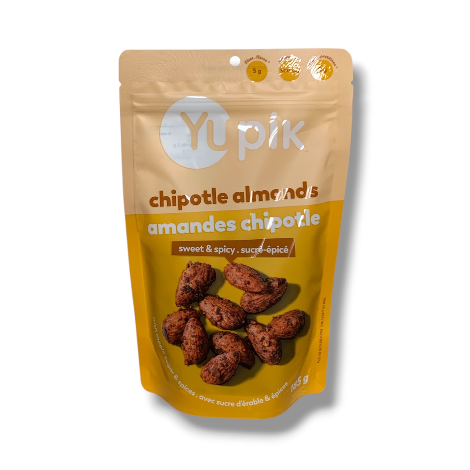 Yupik Chipotle Almonds Sweet & Salty (185g)