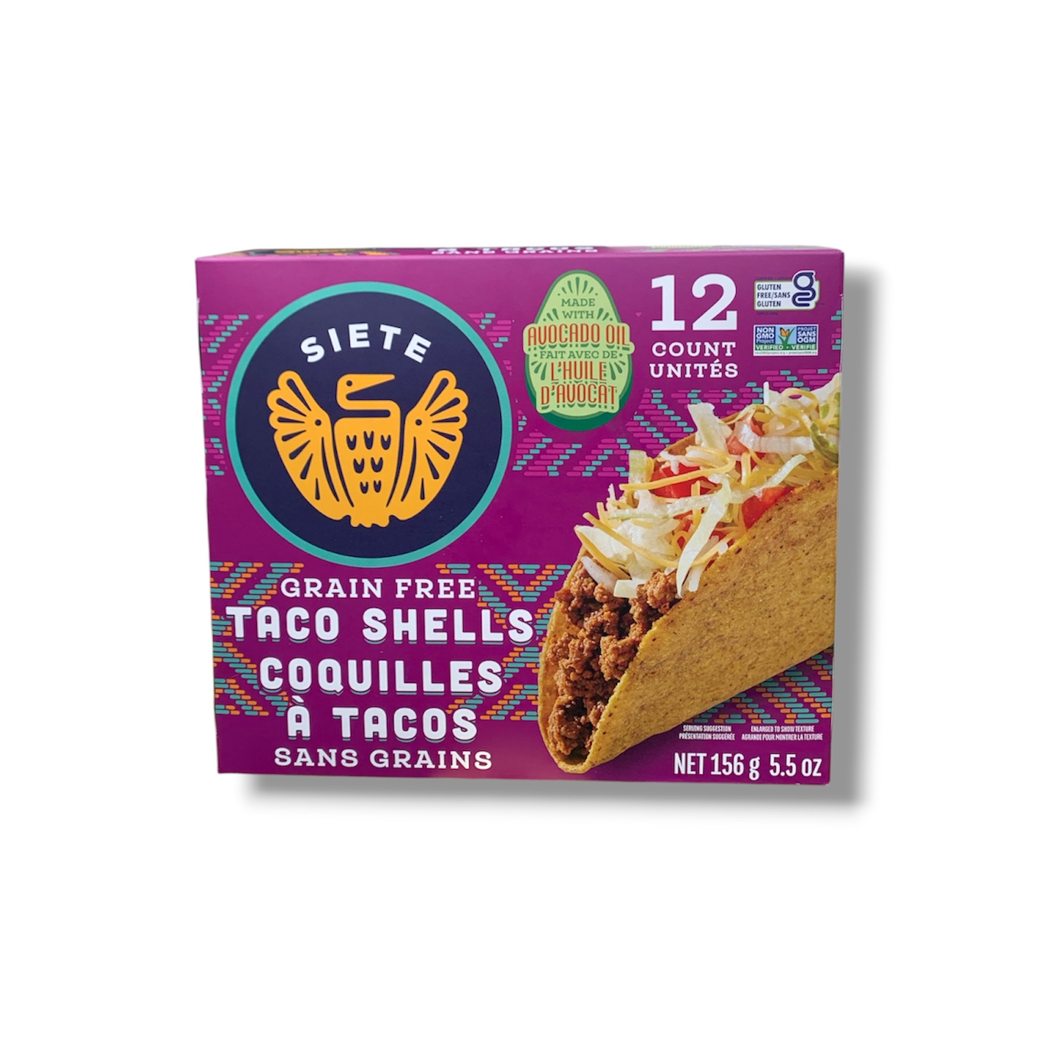 Siete Vegan Grain Free Taco Shells (156g)