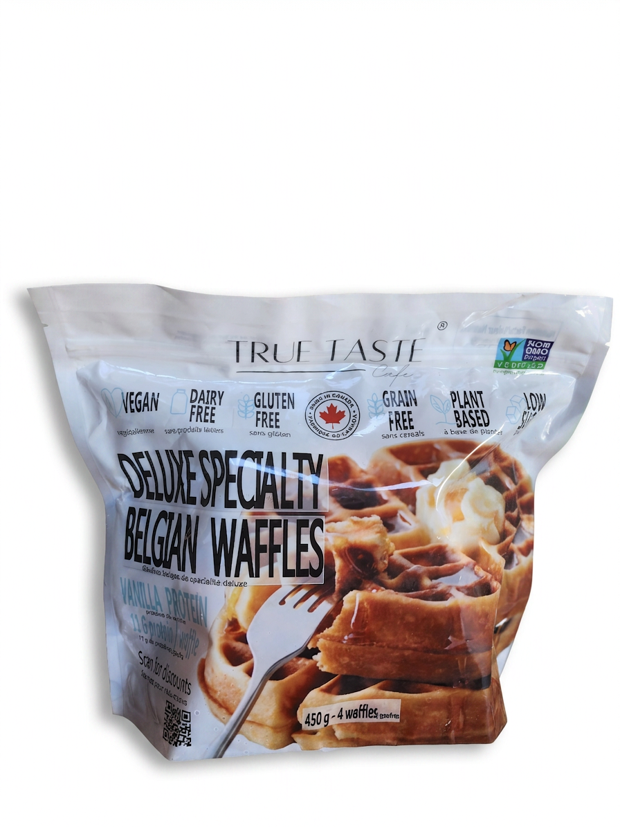 True Taste Belgian Waffles Vanilla Protein (450g)
