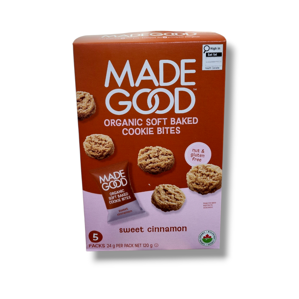 Made Good Organic Soft Baked Cookie Bite Sweet Cinnamon (120g)