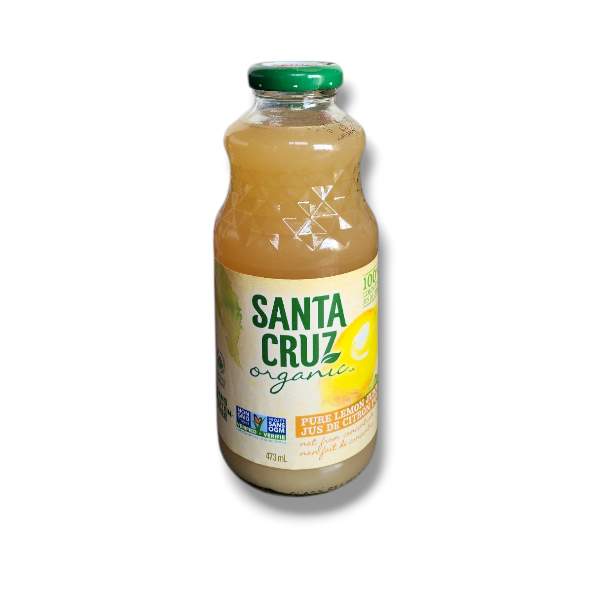 Santa Cruz Organic Pure Lemon Juice (473mL) 