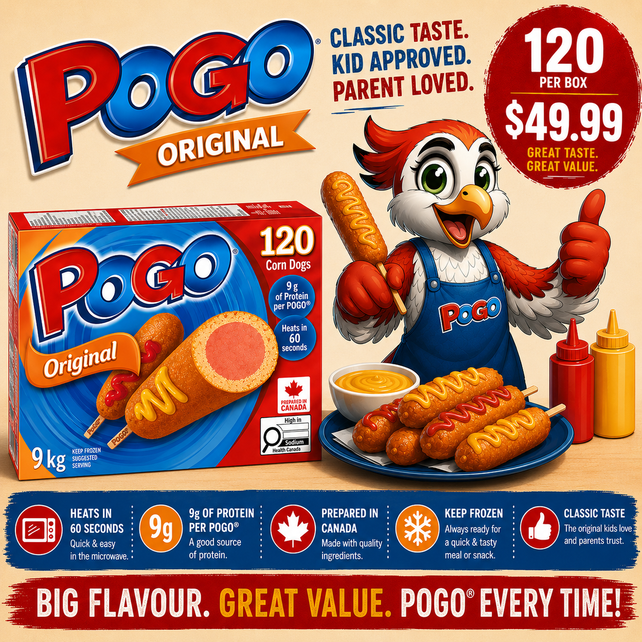 Pogos Bulk 120 Pack