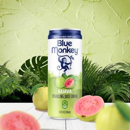 Blue Monkey Guava Sparkling Juice Drink