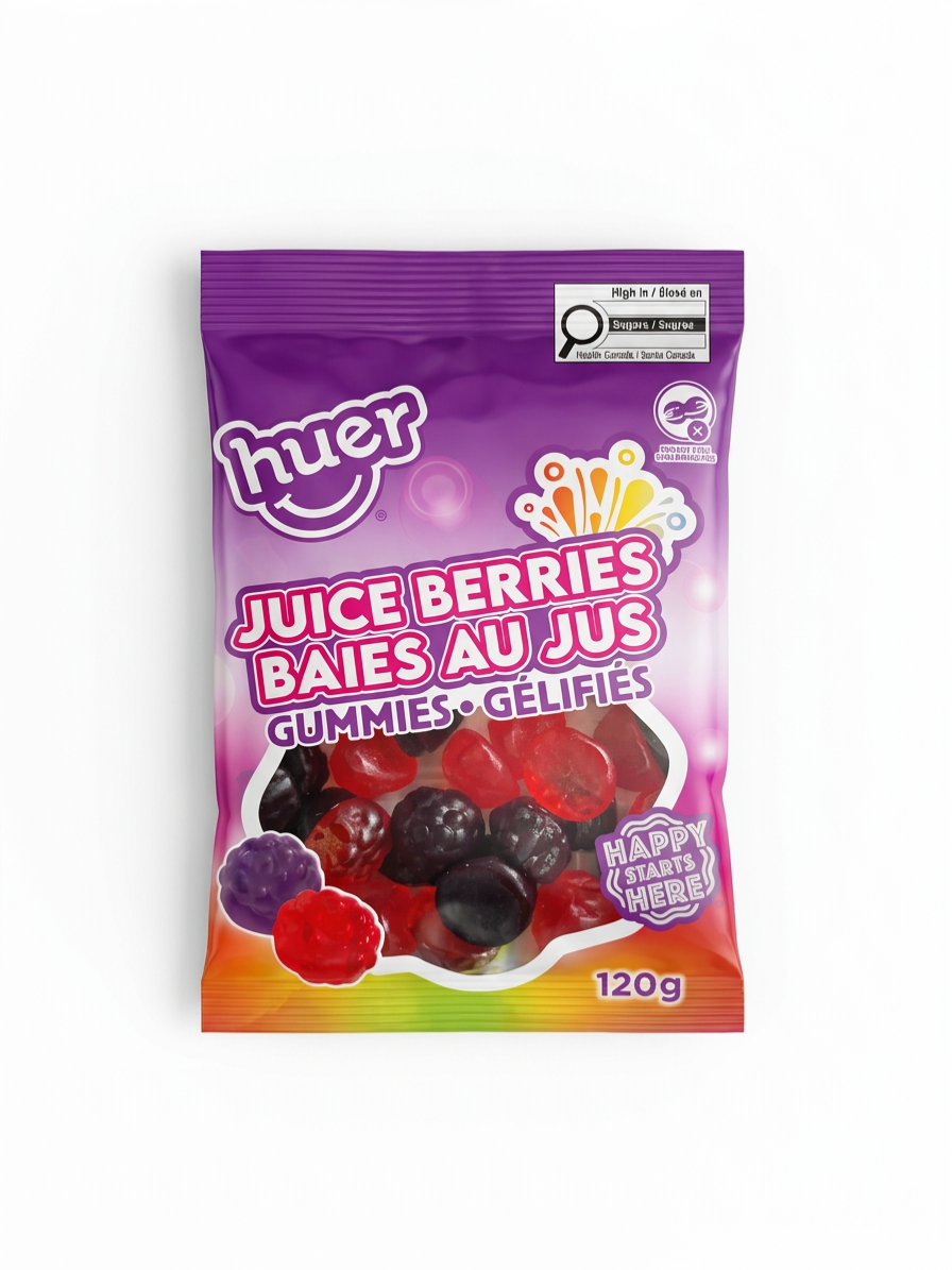 Huer Juice Berries Gummies (120g)