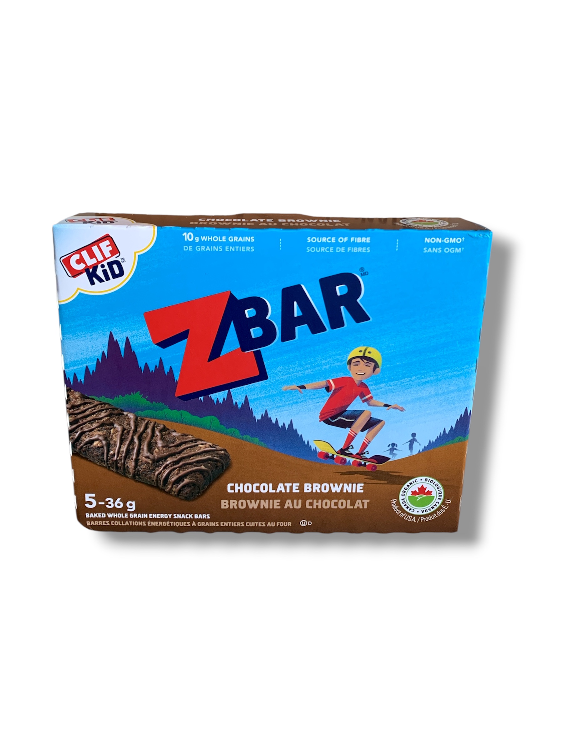 Clif Kid ZBar Chocolate Brownie (5x36g)