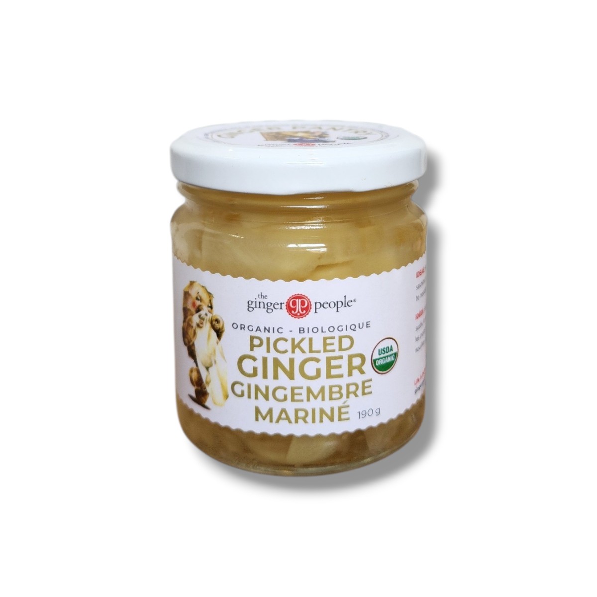 The Ginger People Organic Pickled Ginger (190g)