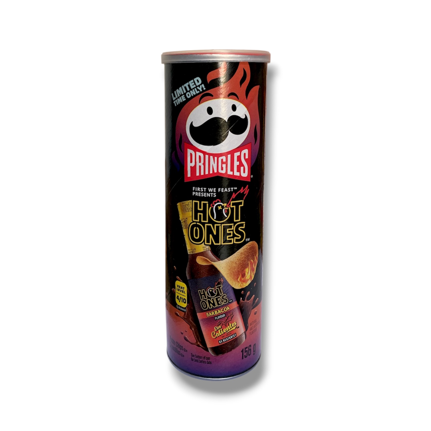 Pringles Hot Ones BarBacoa (156g)