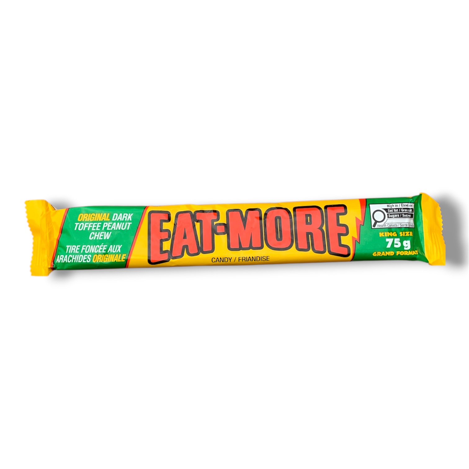 Eat More Original Dark Toffee Peanut Chew King Chew (75g)