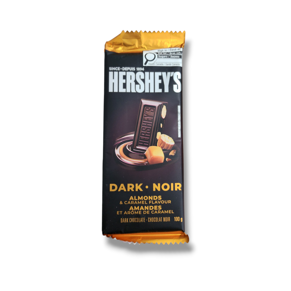 Hershey's Dark Almonds & Caramel Flavour (100g)
