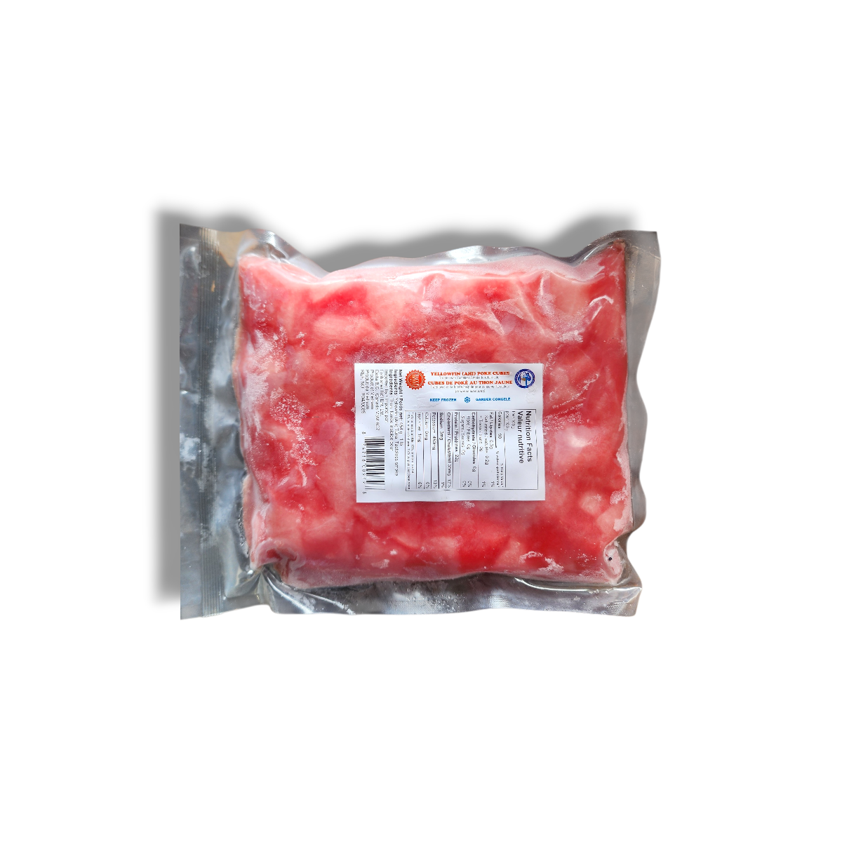 Ocean Mama Ahi Tuna Steaks Cubes – 300g