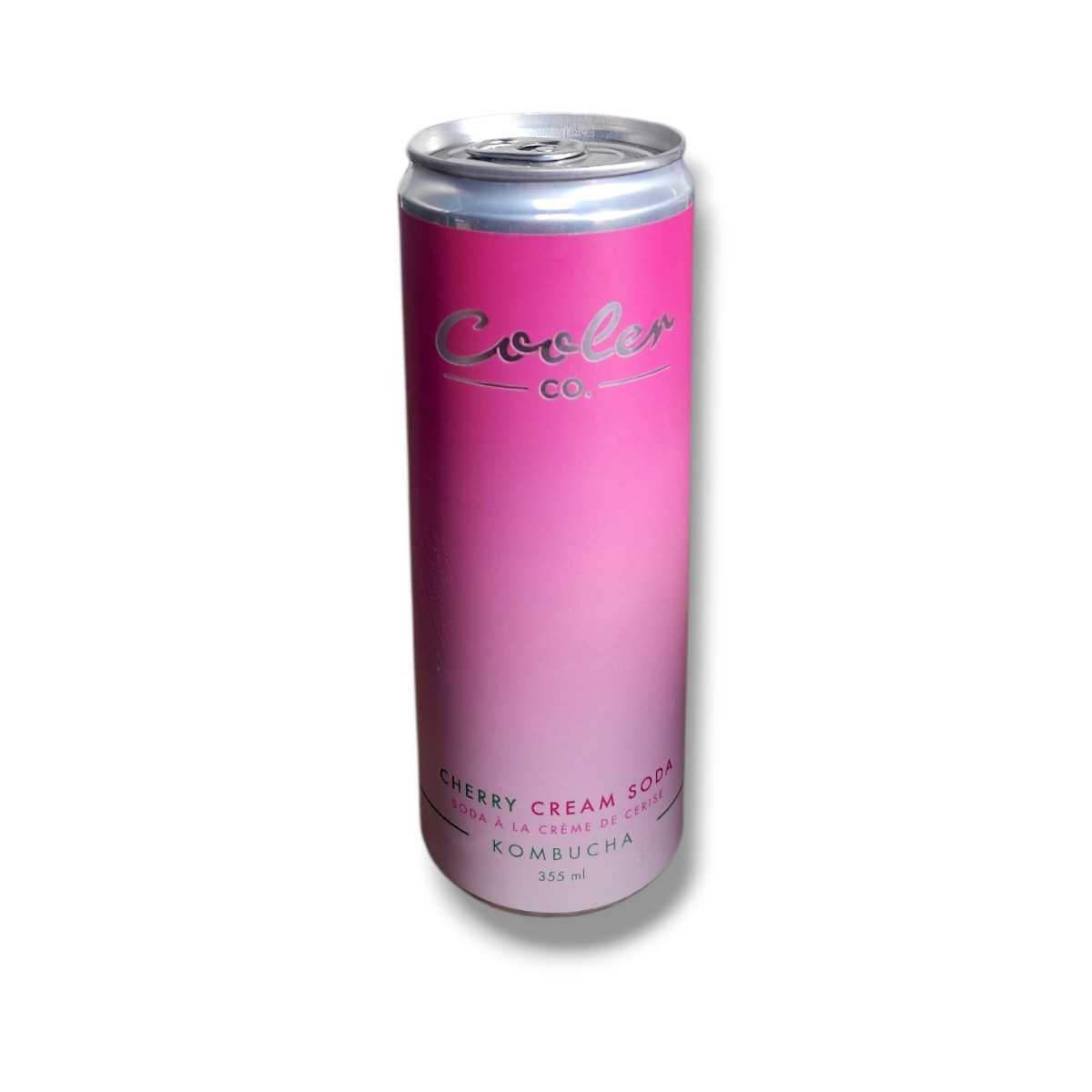 Cooler Co. Cherry Cream Soda Kumbucha (355mL)