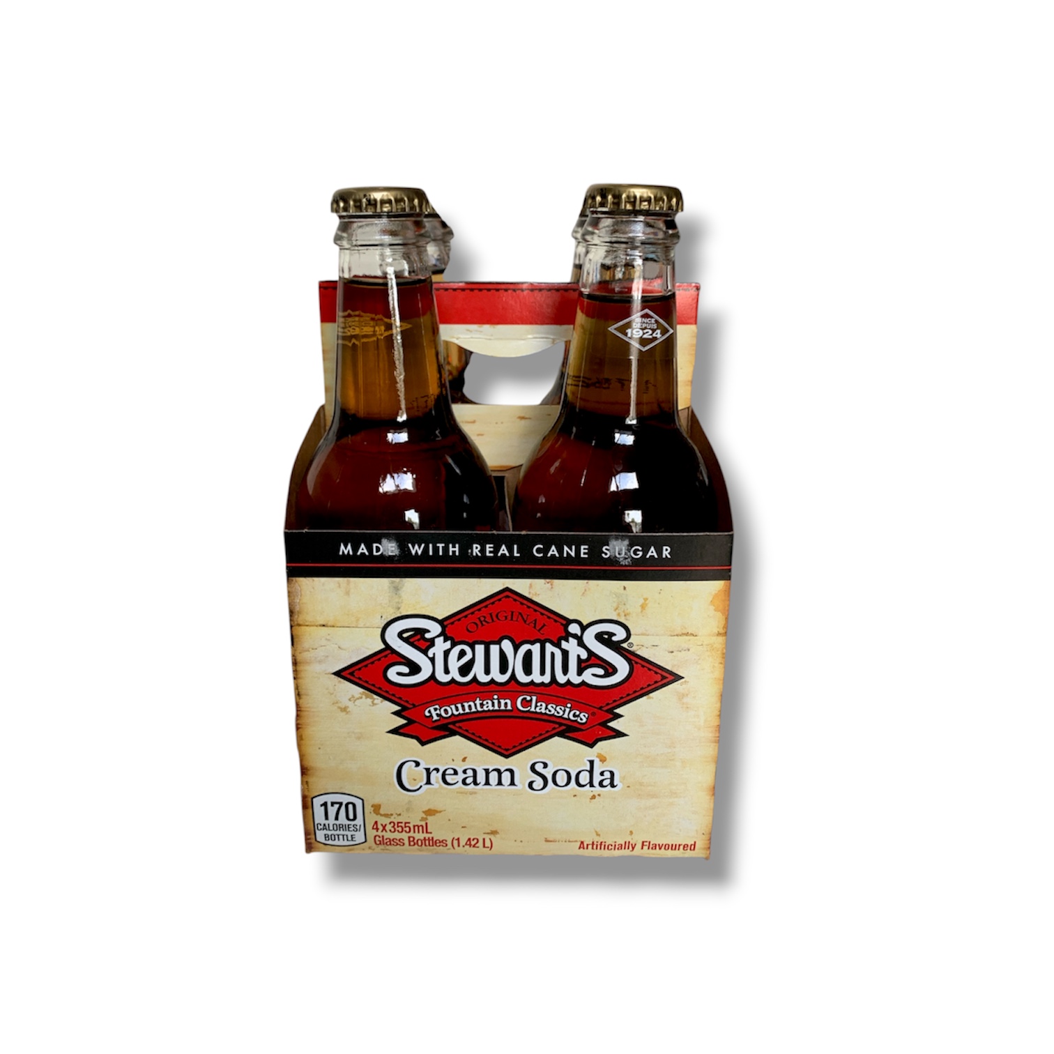 Stewart’s Cream Soda (4x355mL)
