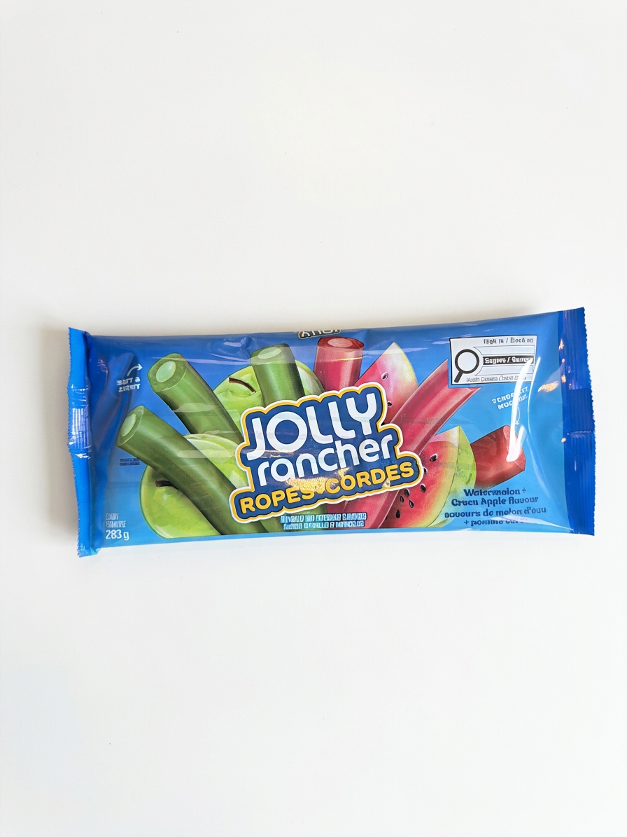 Jolly Rancher Ropes Watermelon Green Apple (283g)