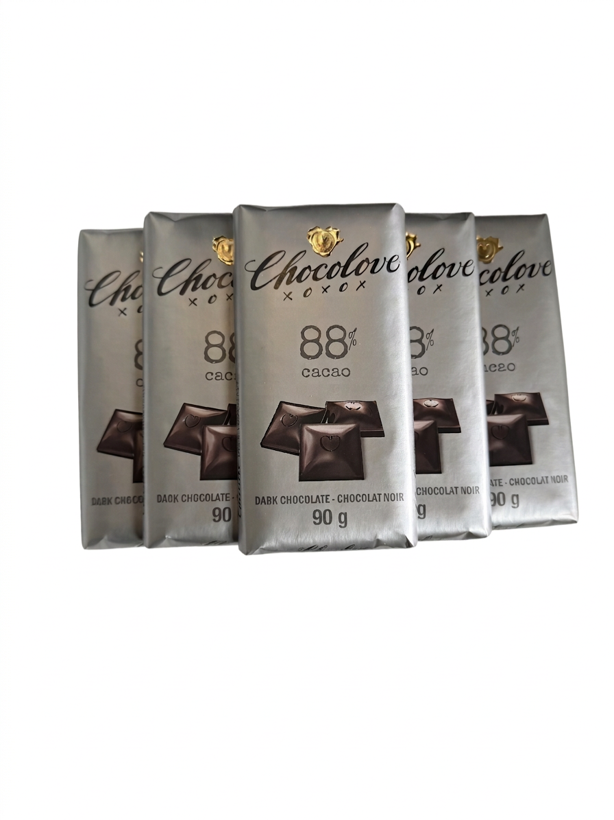 Chocolove 88% caco Dark Chocolate Bar (90g)