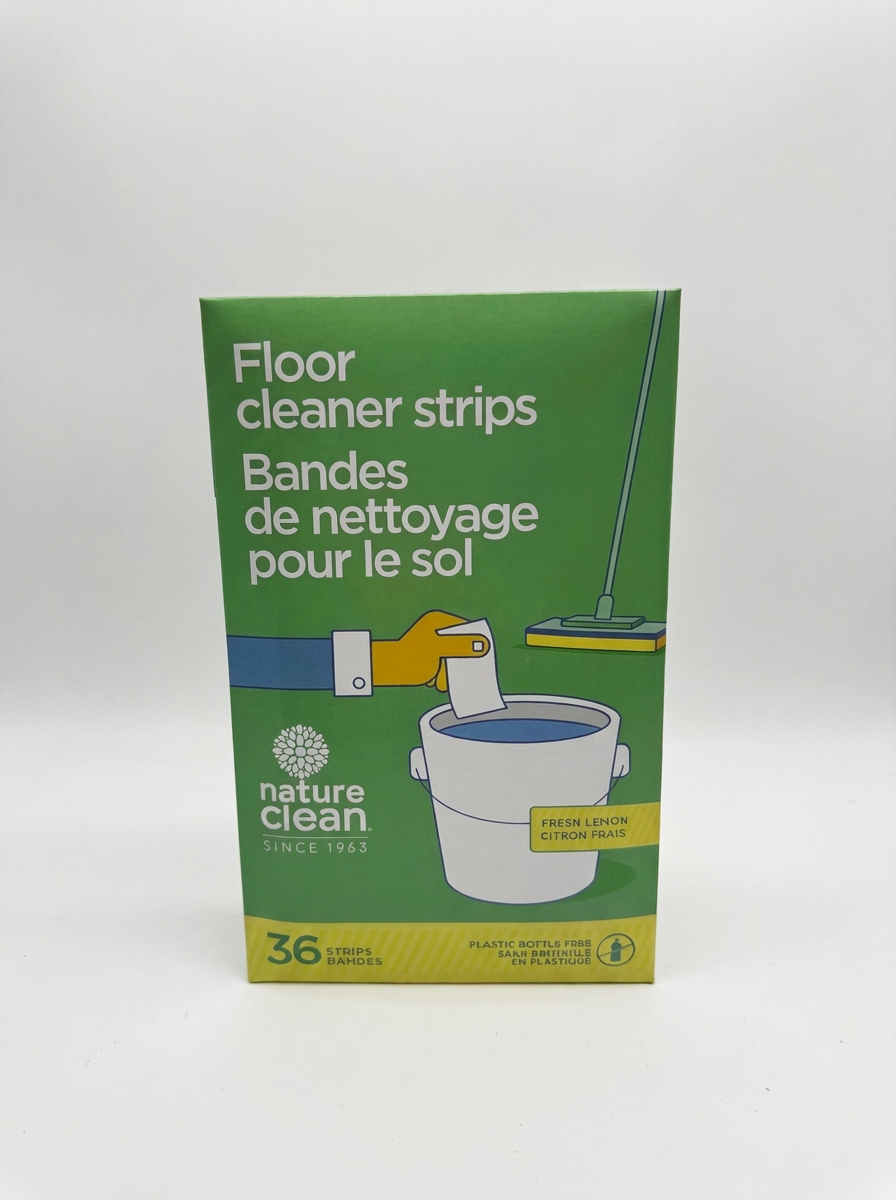 Nature Clean Floor Cleaner Strips Fresh Lemon (36strips)