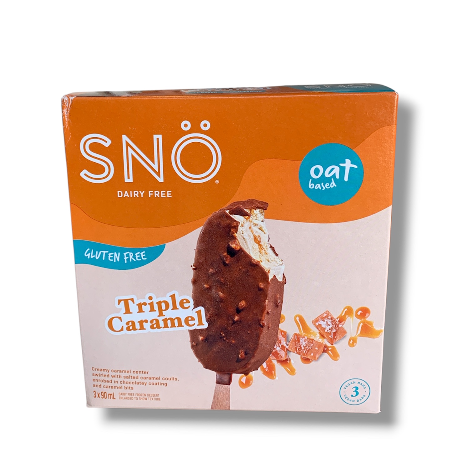 SNO Dairy Free Oat Based Triple Caramel (3x90mL)