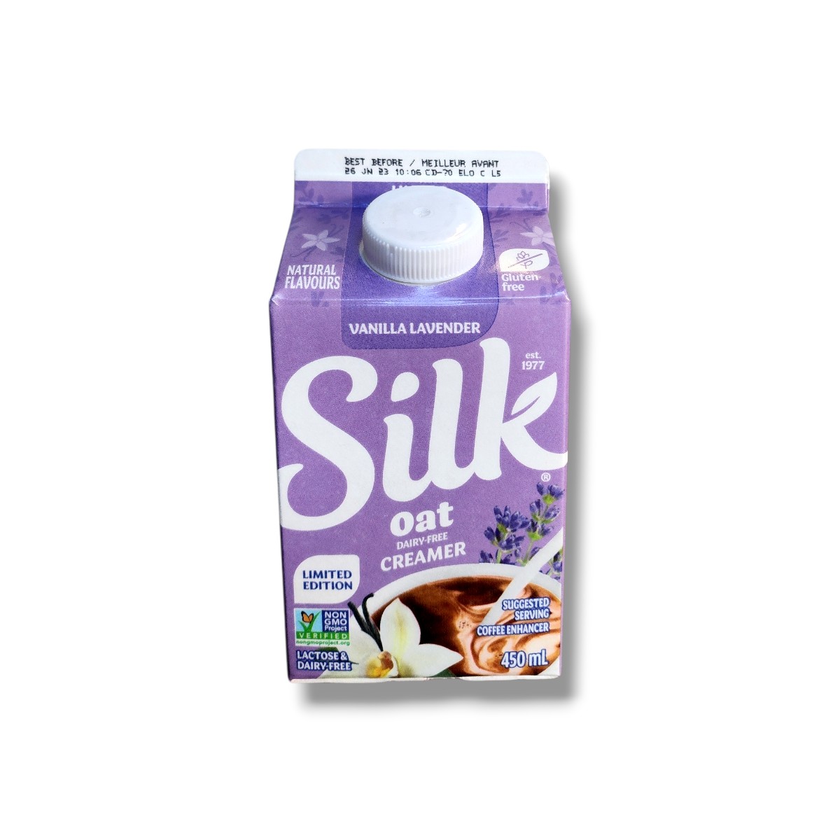 Silk Oat Creamer Vanilla Lavender (450mL)