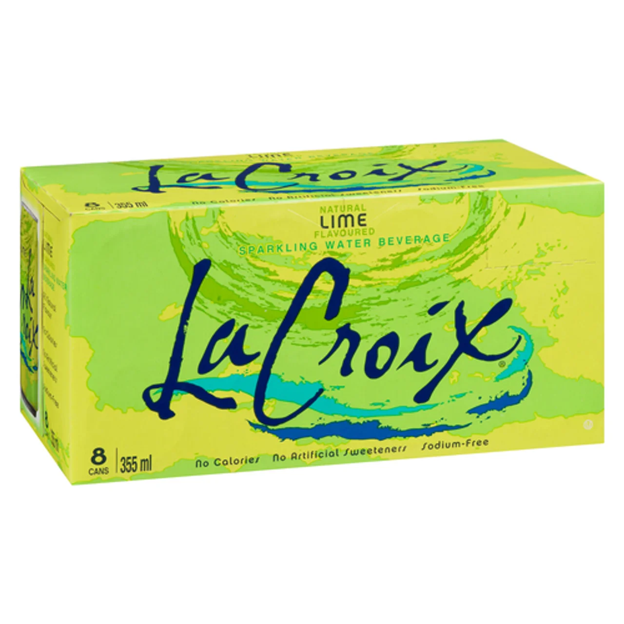 La Croix Sparkling Water Lime (8x355ml)