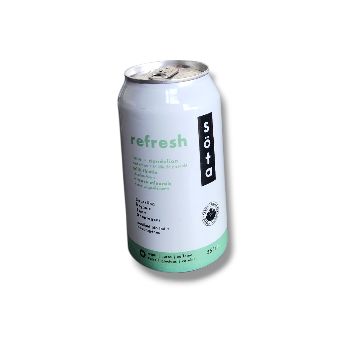 Sota Refresh Lime & Dandelion Sparkling Tea (355mL)