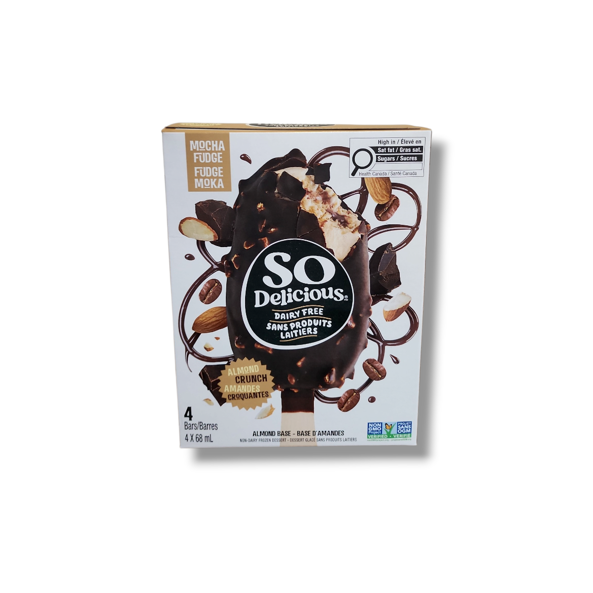 So Delicious Dairy-Free Mocha Fudge Almond Crunch (4x68mL)