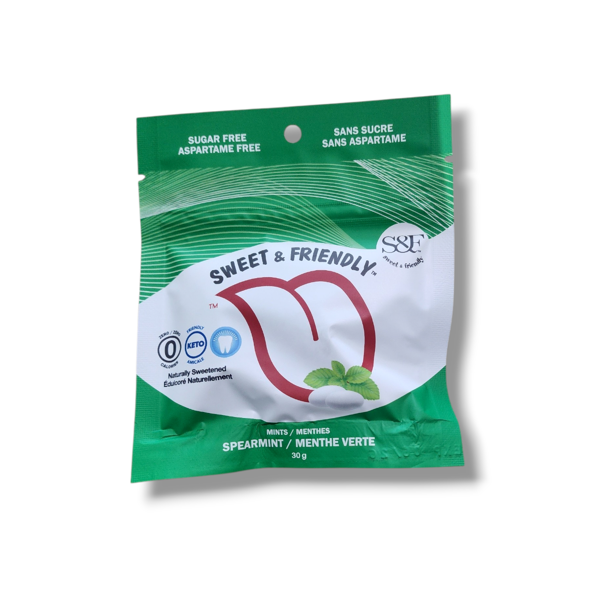 Sweet & Friendly Spearmint Mints (30g)