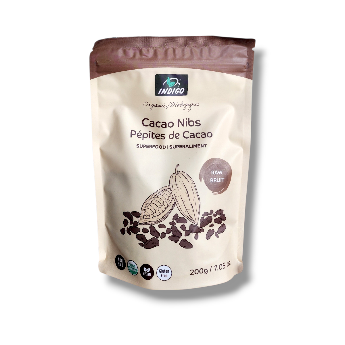 Indigo Organic Cacao Nibs (200g)