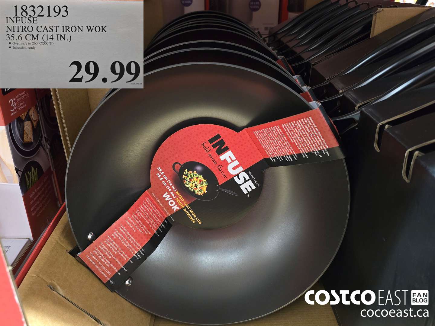 Tabletops Unlimited Nitrided Cast Iron Wok