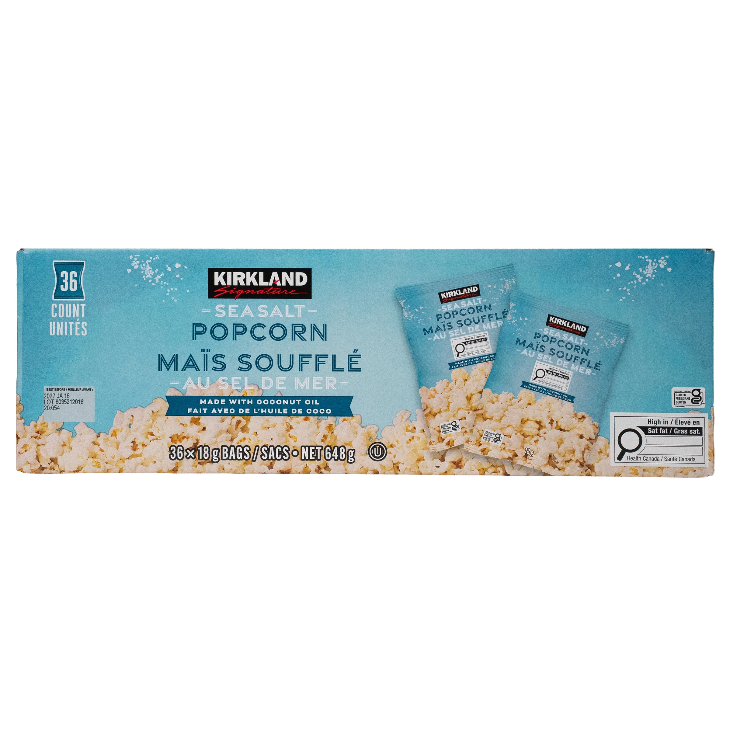 Kirkland Signature Sea Salt Popcorn