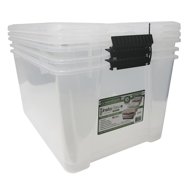Greenmade InstaView 27-Gallon Storage Tote